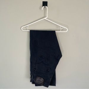 Levi’s Levi Strauss 514 Denim Jeans Black Faded Straight Leg